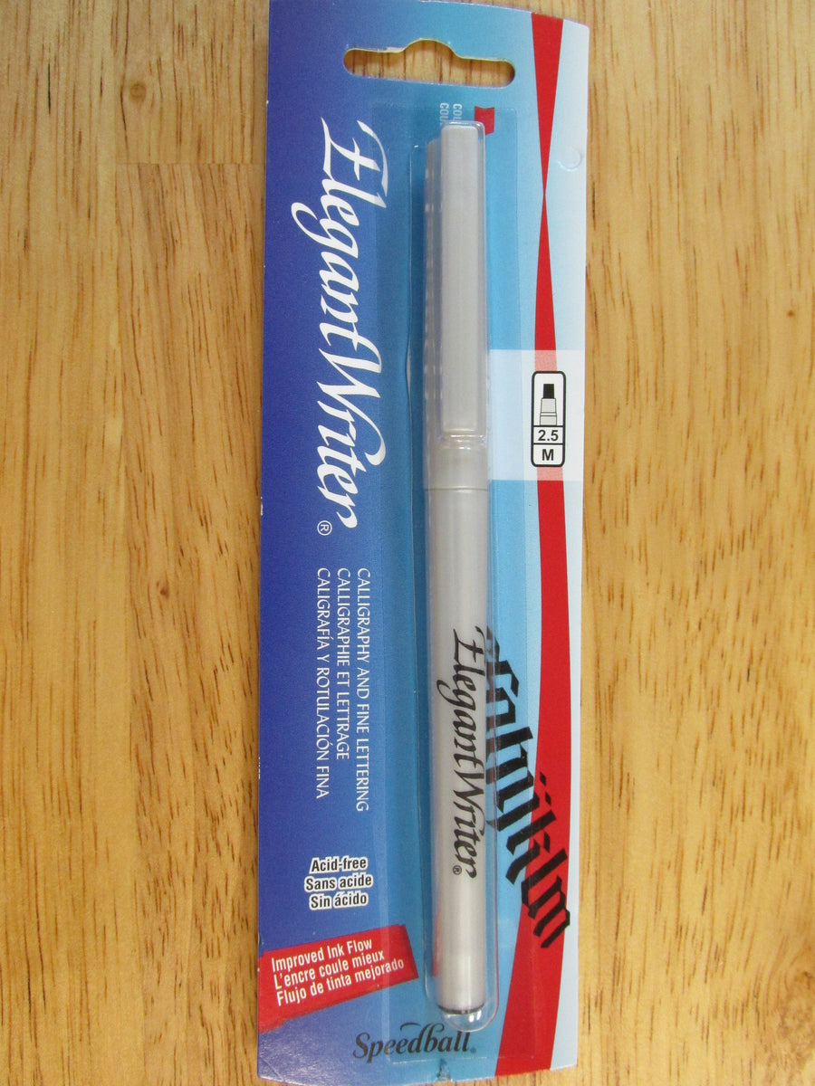 Speedball Elegant Writer Black 2.5 M – East Coast Calligraphy
