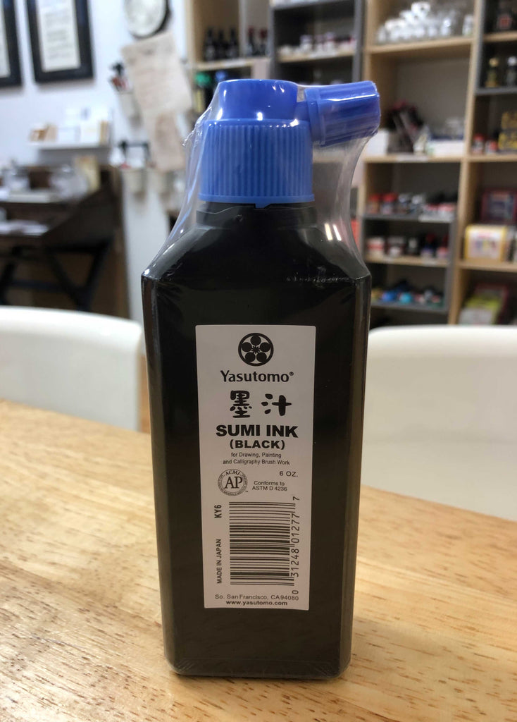 Yasutomo Traditional Chinese Ink 6 oz Black